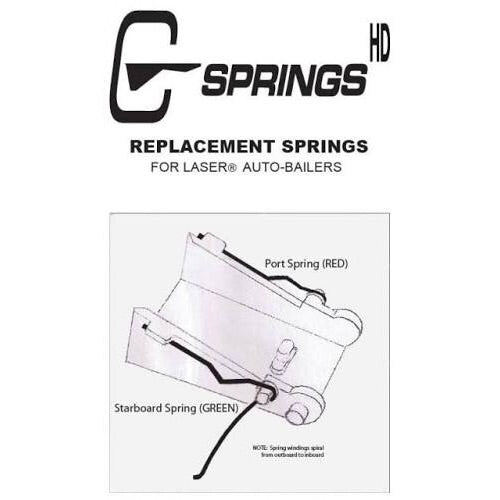 C-Springs Replacement Springs for ILCA Bailers