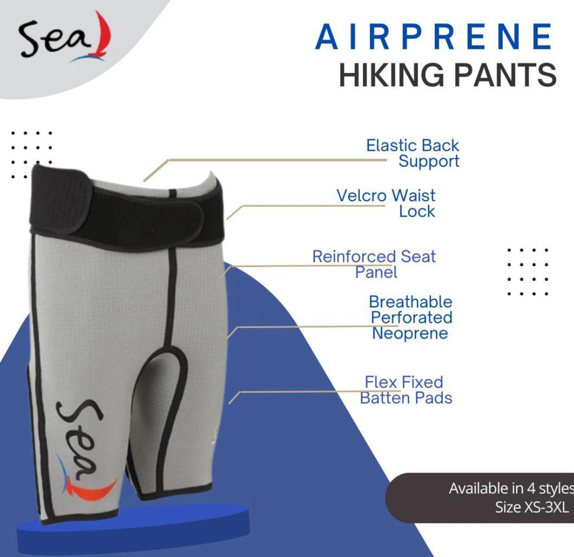 Sea Gear Airprene Waist Lock Shorts